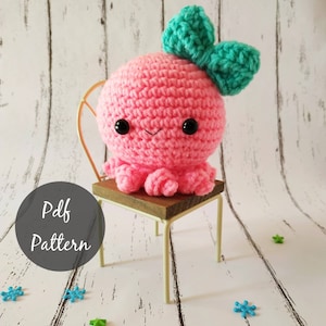 Amigurumi Octopus pattern / Crochet Octopus pattern / Amigurumi Octopus / Crochet sea creatures / Amigurumi Takochu pattern