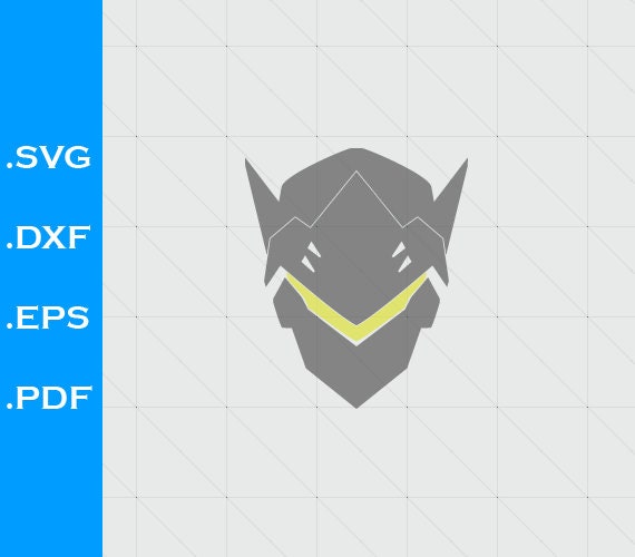 Download Overwatch Genji Inspired logo SVG Clipart EPS DXF for | Etsy