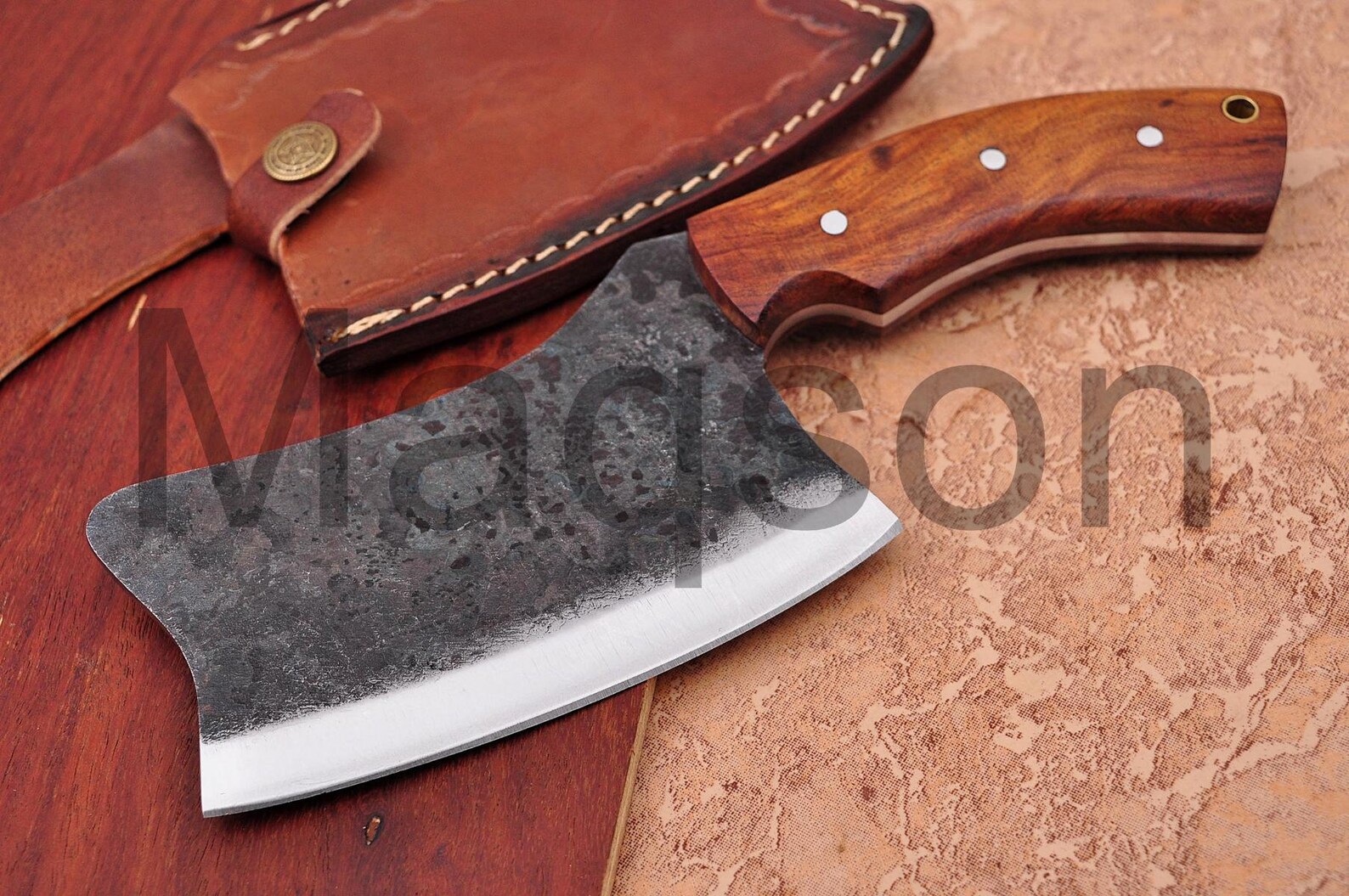Kitchen Knife Hack Knife Hack Knife 1095 Steel 4217 Etsy