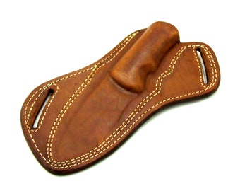 Leather sheaths, knife cowhide leather, hand processed, 679EA2