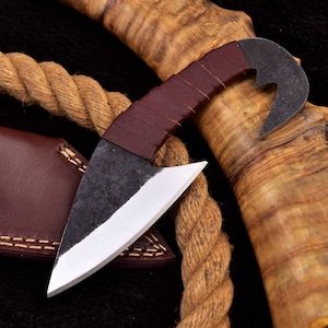 Medieval Viking Knife Belt Knife Hand Forged 4348#2