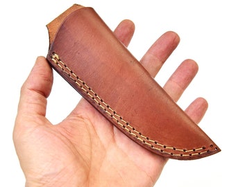 Leather sheaths, knife cowhide leather, hand processed,654EA