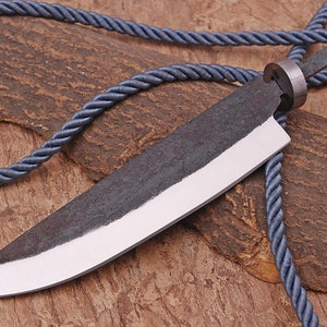 Kitchen Knife, 1095 Blade, Hand Forged 1095 Steel (717EA)