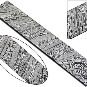 Damascus Plate, Damascus Steel, Damascus Billet.NEW Torsion Pattern.600EA