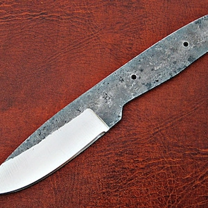 Hunting Nicker (Carbon Steel 1095] Knife Making Blank Blade Nicker 796EA