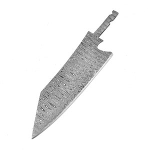 Hochwertige Damaszener Küchenmesserklinge Kochmesser Handgeschmiedet G6175