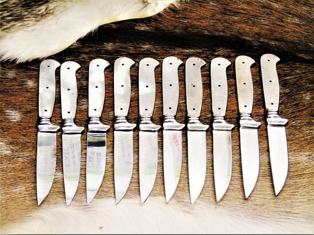 Lama Nicker 440A Costruzione Coltelli Grezzi 11 Cm Bayerischer Nicker - Foto 4