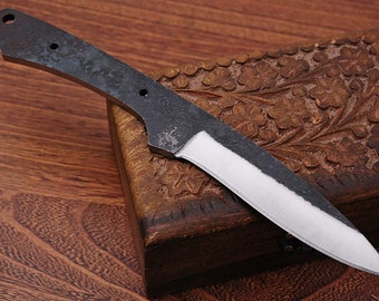 Hunting Nicker (Carbon Steel 1095] Knife Making Blank Blade Nicker 763EA