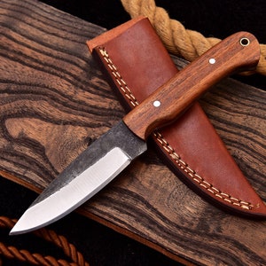 Medieval knife, belt knife, hand-forged 1095 736EA