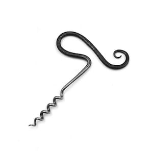 Forged Corkscrew Medieval Steel Iron Viking 645EA