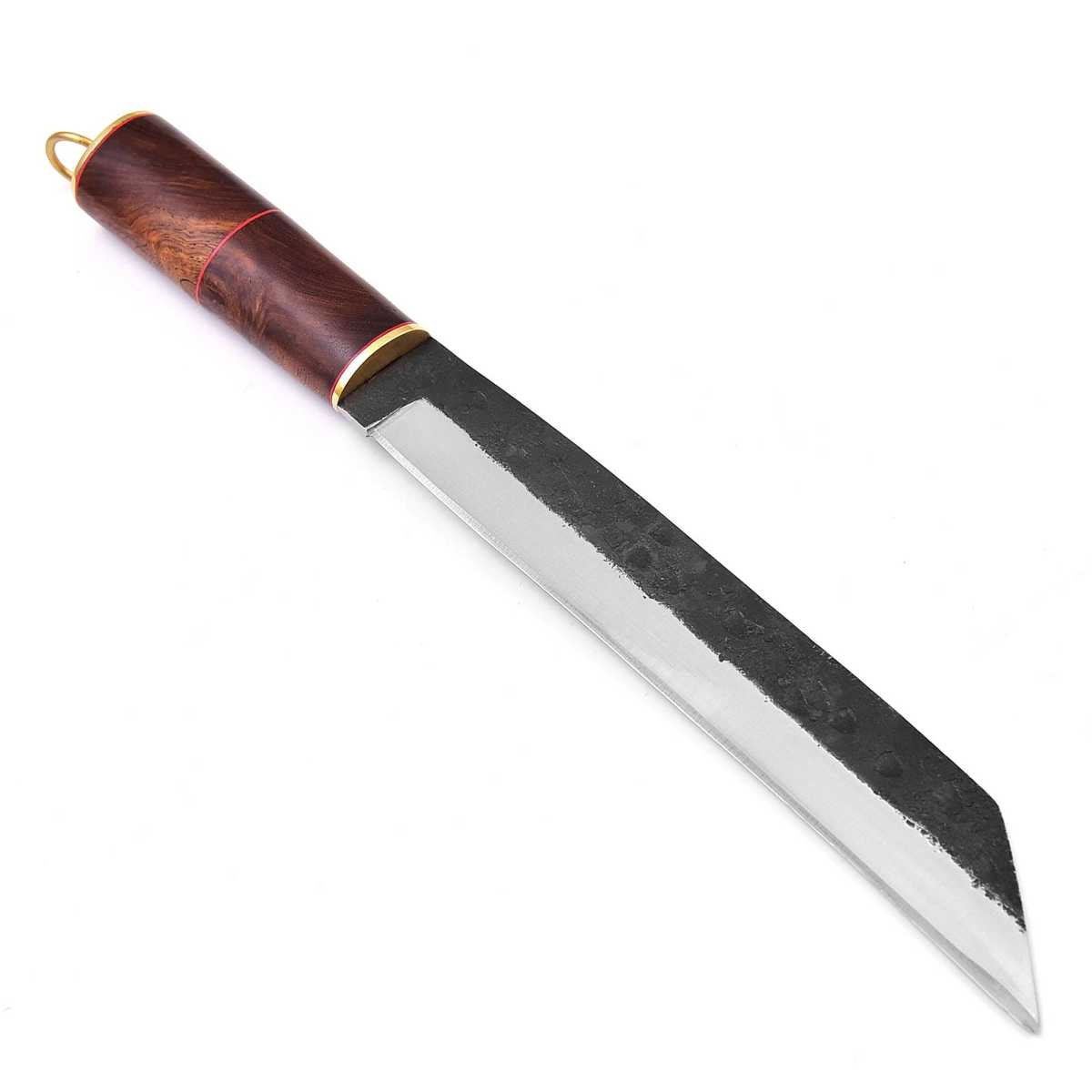 Couteau de travail médiéval celtique Viking avec finition laiton