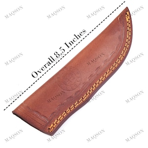 Leather sheaths, knife cowhide leather, hand crafted, 4244