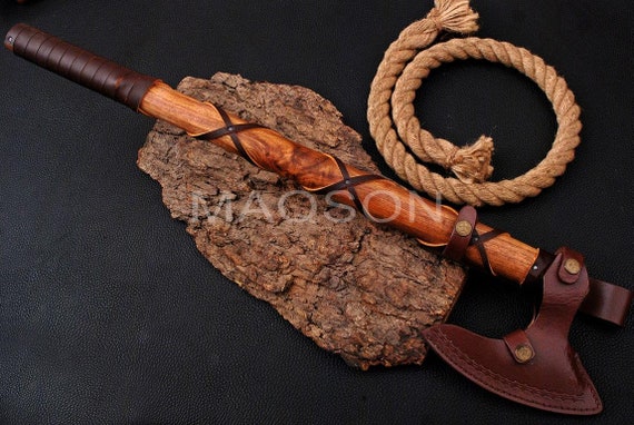 Custom Steel VIKING AXE Axt High Carbon Stahl mit Scheide Wikinger MAQ2616 Custom Steel VIKING AXE Axt High Carbon Stahl mit Scheide Wikinger MAQ2616