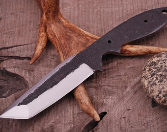 hunting Nicker Carbon Steel 1095] knife making blank blade 951EA