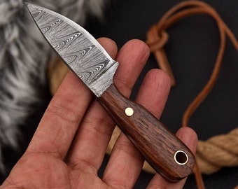 Medieval knife, hand-forged Viking knife neck knife Medieval knife, hand-forged carbon steel 1095 675EA