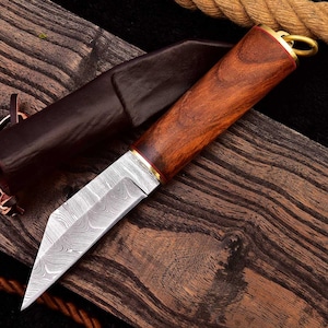 Medieval knife, belt knife, hand-forged carbon steel 1095 Medieval knife, belt knife, hand-forged carbon steel 1095 635EA