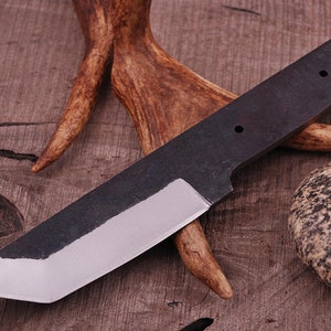 jagdNicker(CarbonSteel 1095] knife making blank blade nicker 684EA