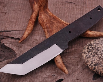 jagdNicker(CarbonSteel 1095] knife making blank blade nicker 684EA