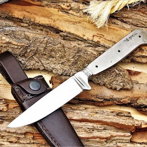Knife blade hunting Nicker 440A knife making blank blade knife nicker 9 cm 4298