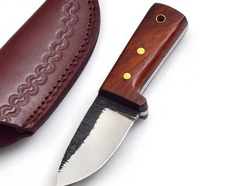 Hunting knife, medieval Viking knife, carbon steel 1095 knife 6055EA