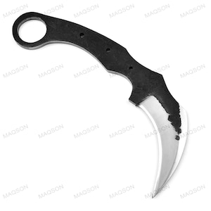 Hunting Nicker (Carbon Steel 1095] Knife Making Blank Blade Nicker 4259