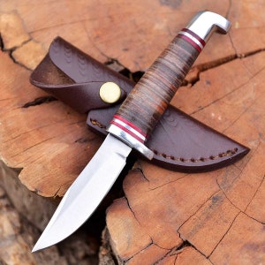 HUNTING KNIFE made of High Quality Steel Blade Stainless, Hand crafted 999EA