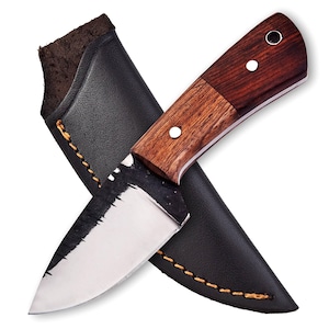 Hunting knife medieval Viking knife carbon steel 1095 knife 6225