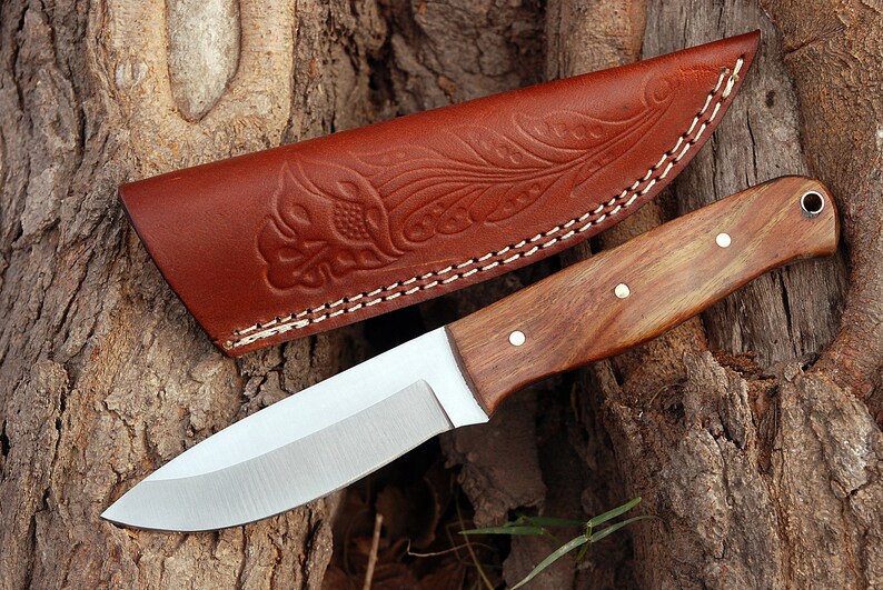 Medieval knife belt knife hand 1095 steel 4331 Etsy