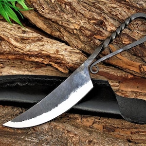 Medieval knife Viking knife neck knife hand-forged 938EA
