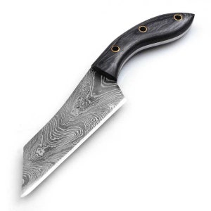Damascus knife, very beautiful hand forged Damascus hunting knife 847EA