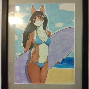 Surf Board Bunny