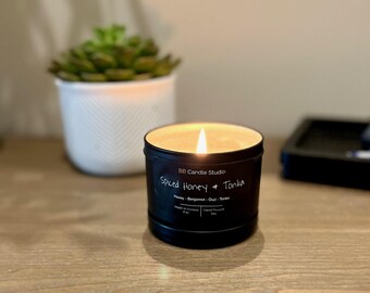 Spiced Honey Tonka, Handmade Soy Candles, Fall Scents and Gifts