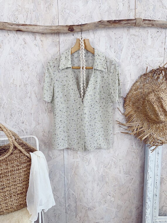 Flowery blouse