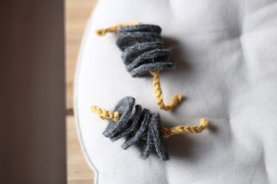 felted wool cat toys