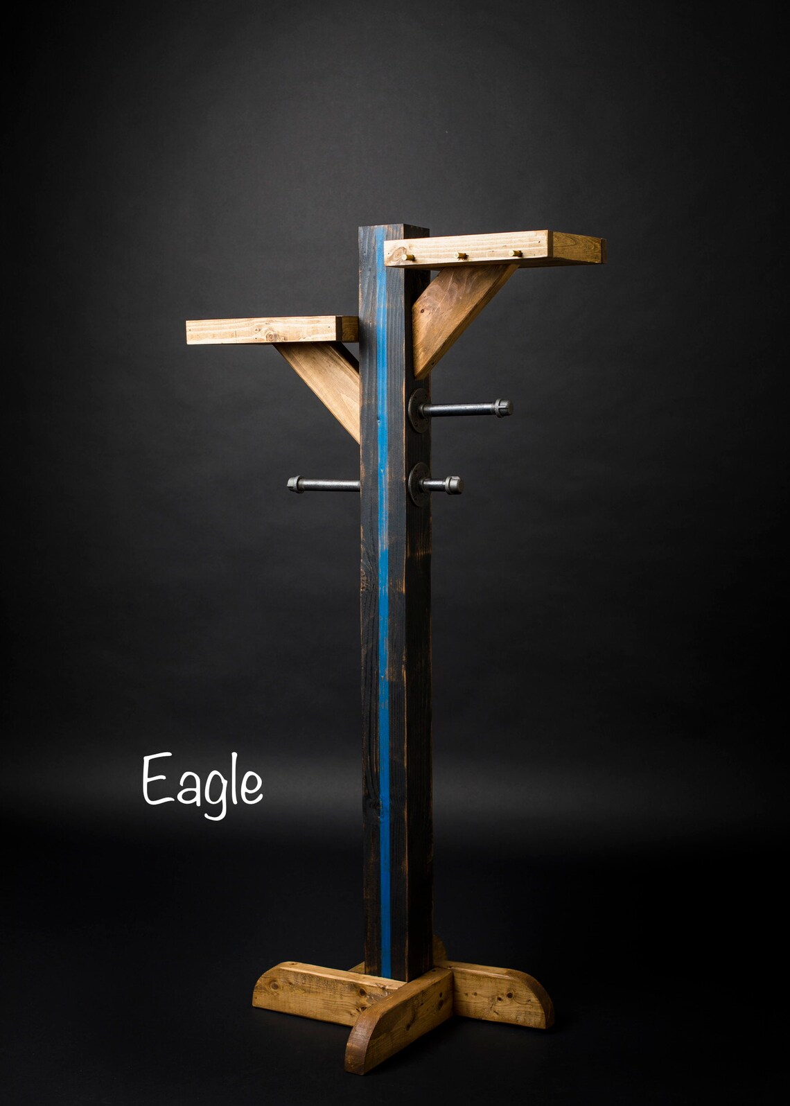 Rustic Warrior Rack Duty Gear Organizer. Duty Belt Holder. Etsy