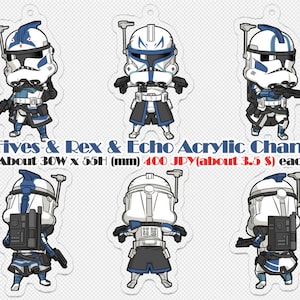 Acrylic Charm (Clone Trooper)