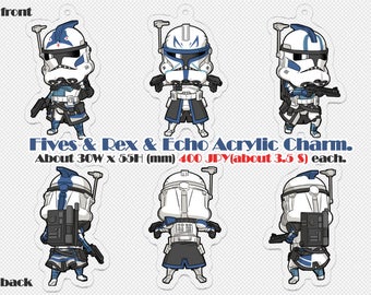 Acrylic Charm (Clone Trooper)