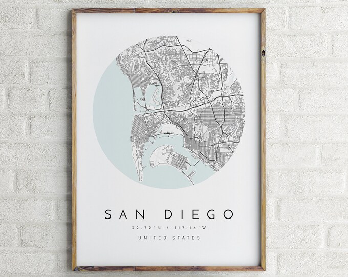 City Map San Jose San Jose Map Art San Jose Print San Jose Etsy