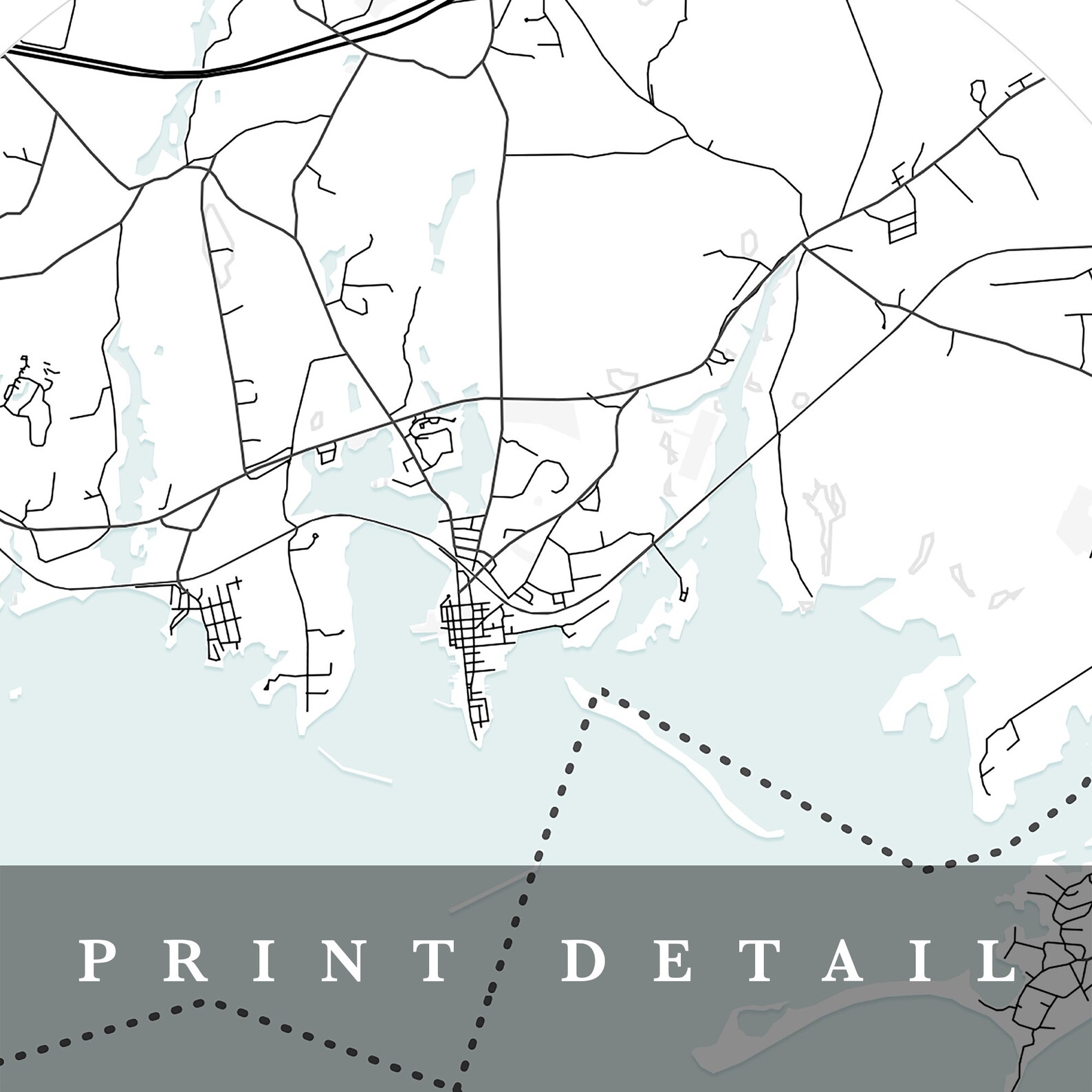 Stonington Stonington Poster Stonington Map Poster Etsy