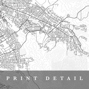 Concord Map, Concord, California, City Map, Home Town Map, Concord Print, Wall Art, Map Poster ...