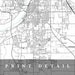 Lafayette Map Lafayette Indiana City Map Home Town Map - Etsy