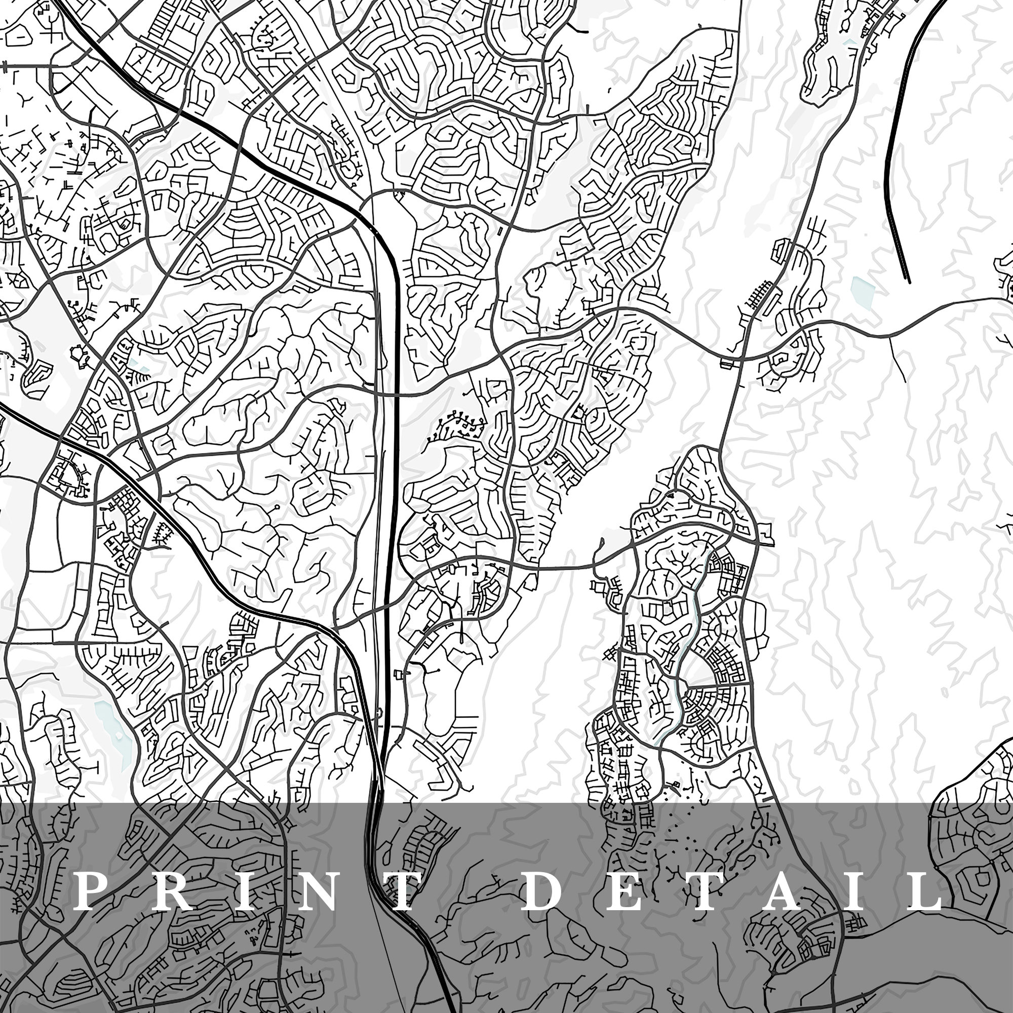 Mission Viejo Map Mission Viejo California City Map Home Etsy