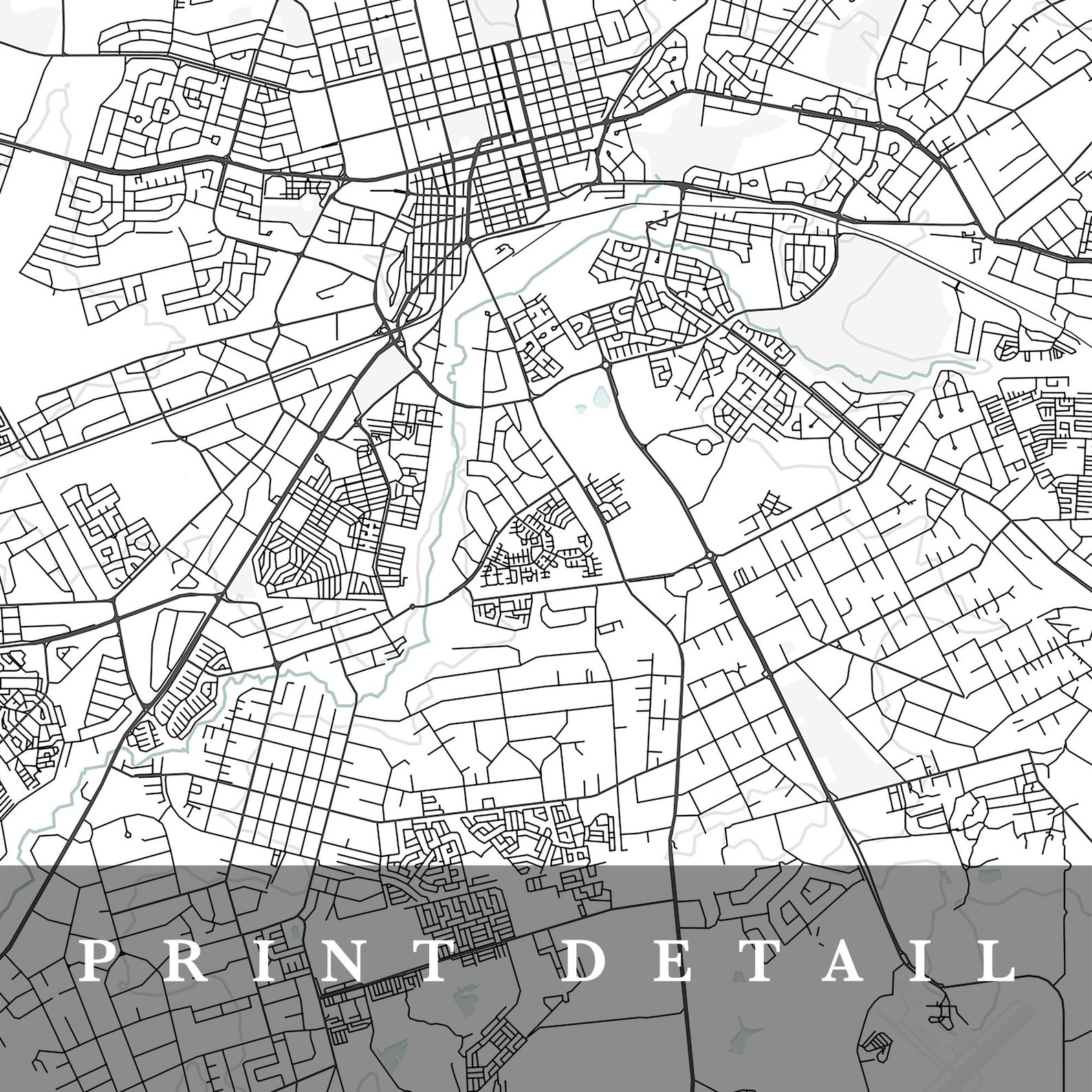 Harare Map Harare Zimbabwe City Map Home Town Map Harare | Etsy