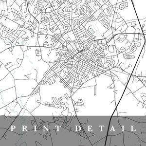 Rock Hill Map, Rock Hill, South Carolina, City Map, Home Town Map, Rock