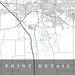 Iowa City Map Iowa City Iowa City Map Home Town Map Iowa - Etsy
