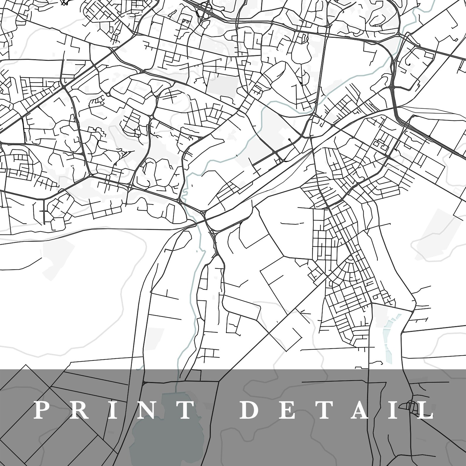 Lublin Karte Lublin Polen Stadtplan Stadtplan Lublin - Etsy.de