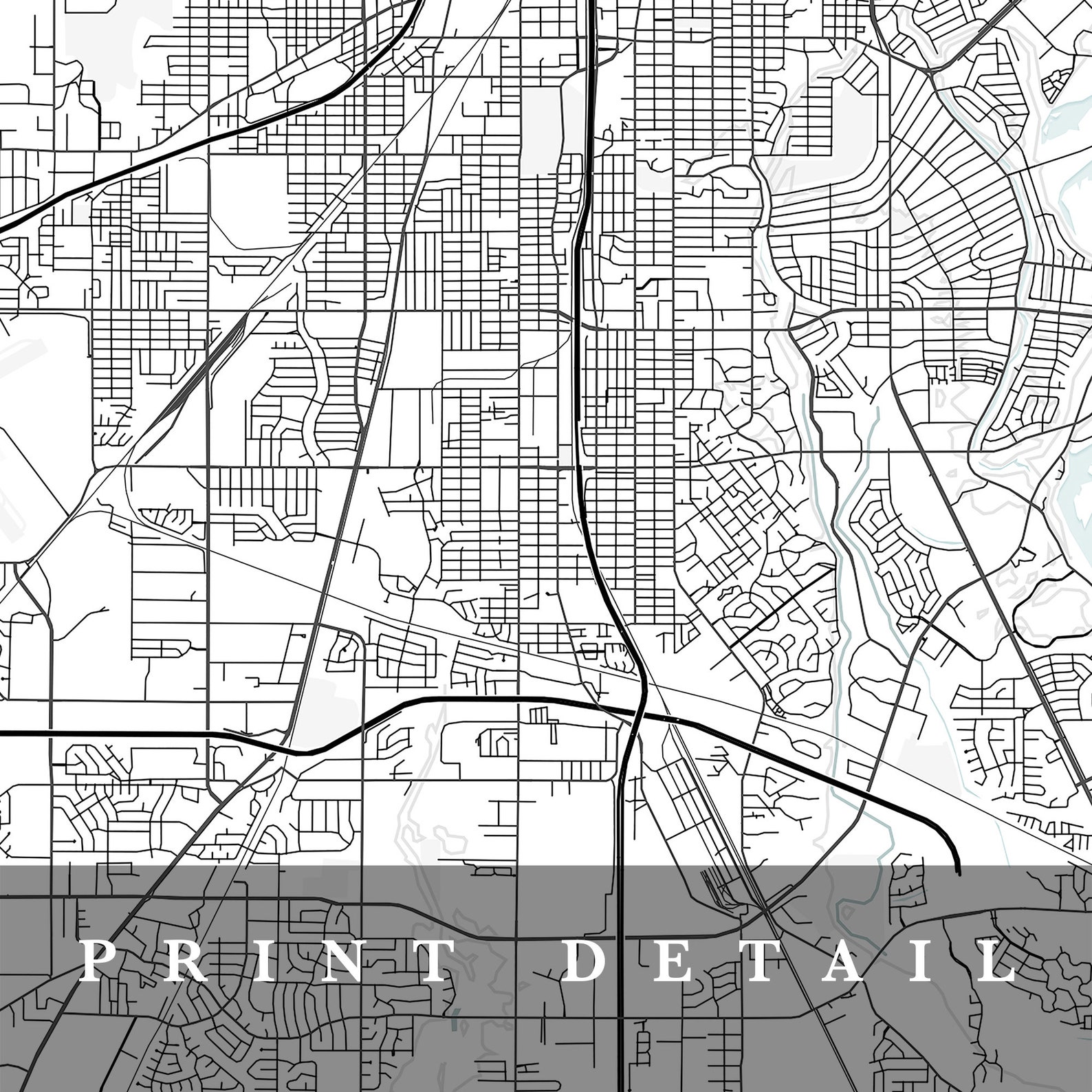 Shreveport Map Shreveport Louisiana City Map Home Town | Etsy