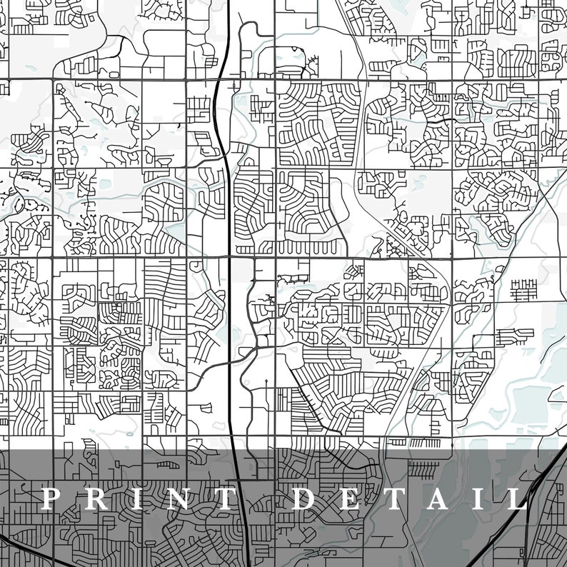 Thornton Map Thornton Colorado City Map Home Town Map - Etsy