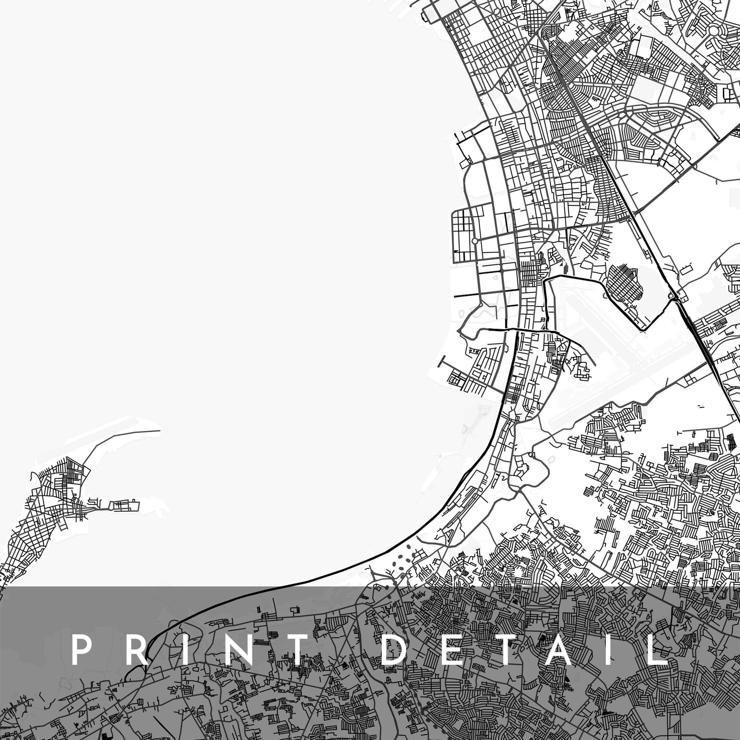 Manila Map Manila Philippines City Map Print Map Poster - Etsy