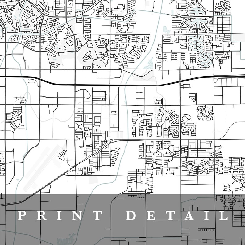 Avondale Map Avondale Arizona City Map Home Town Map - Etsy